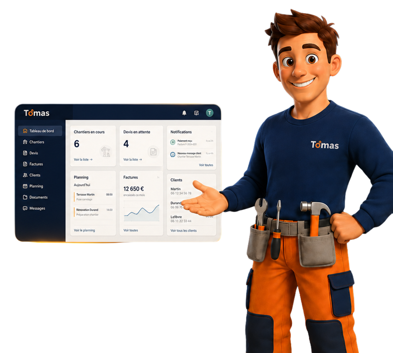 Tomas - logiciel de gestion
